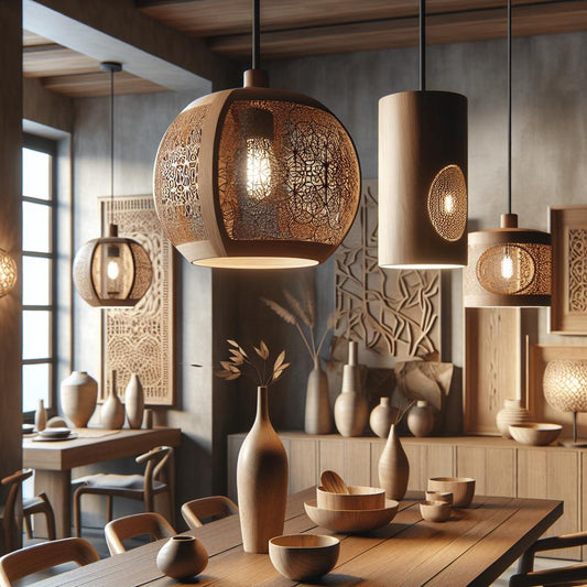 Des luminaires artisanaux alliant tradition et modernité