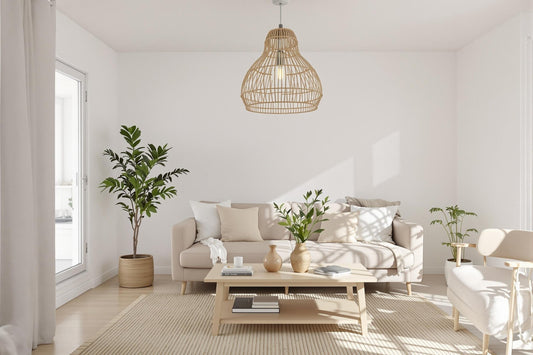 Suspension en bambou : une touche naturelle pour votre intérieur