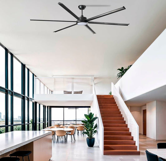 les ventilateurs ROTTERDAM XL et XXL sont parfaits pour rafraîchir efficacement les pièces de grande taille.