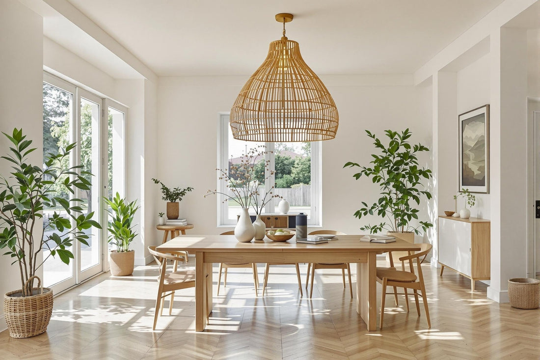 Les avantages d'une suspension bambou dans votre décoration d'intérieur