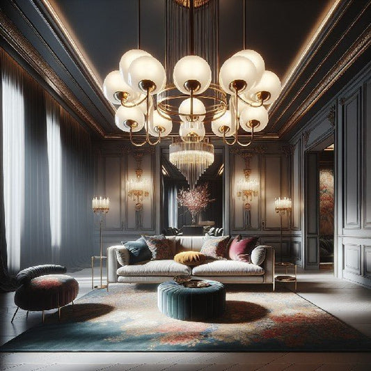 Le pouvoir d'un plafonnier design dans votre décoration