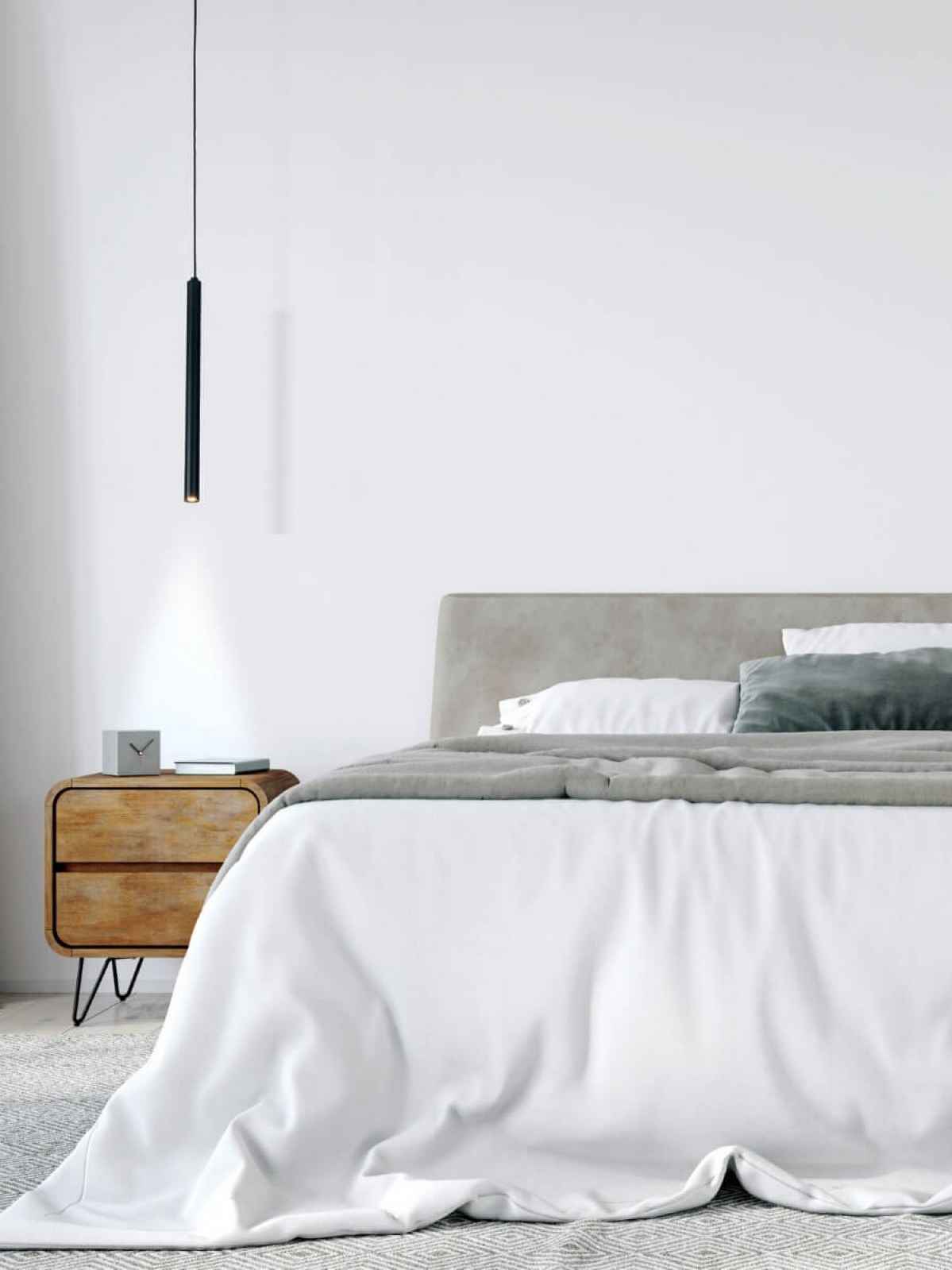 suspension led tube noir