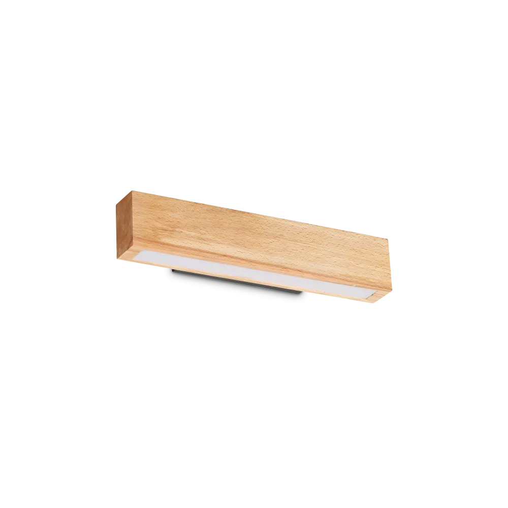 Résolvez l’éclairage mural inefficace avec notre Applique Murale CRAFT bois naturel. Design élégant en bois et métal noir mat. Applique murale, lampe murale.