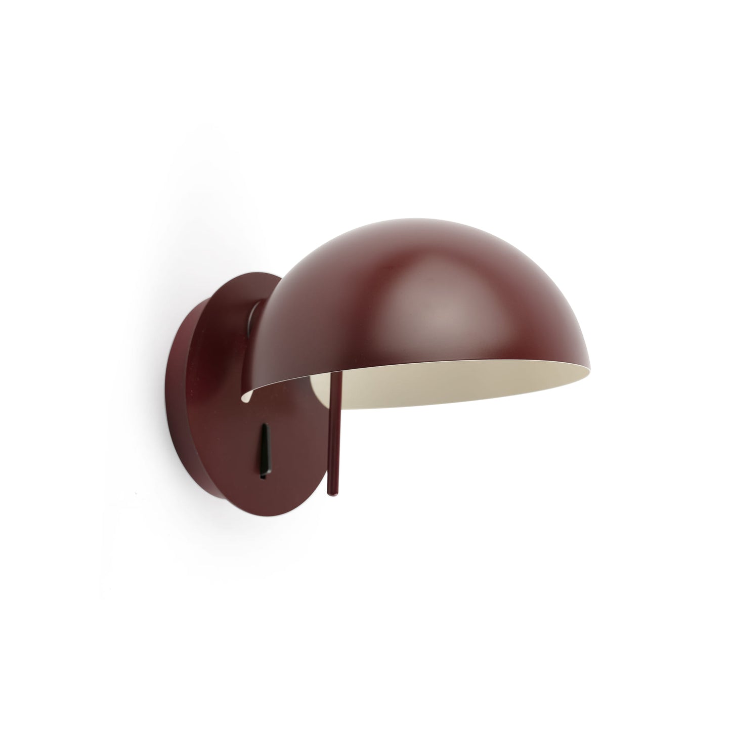 Applique murale MATILDA grenat - Lampe murale design avec abat-jour rotatif