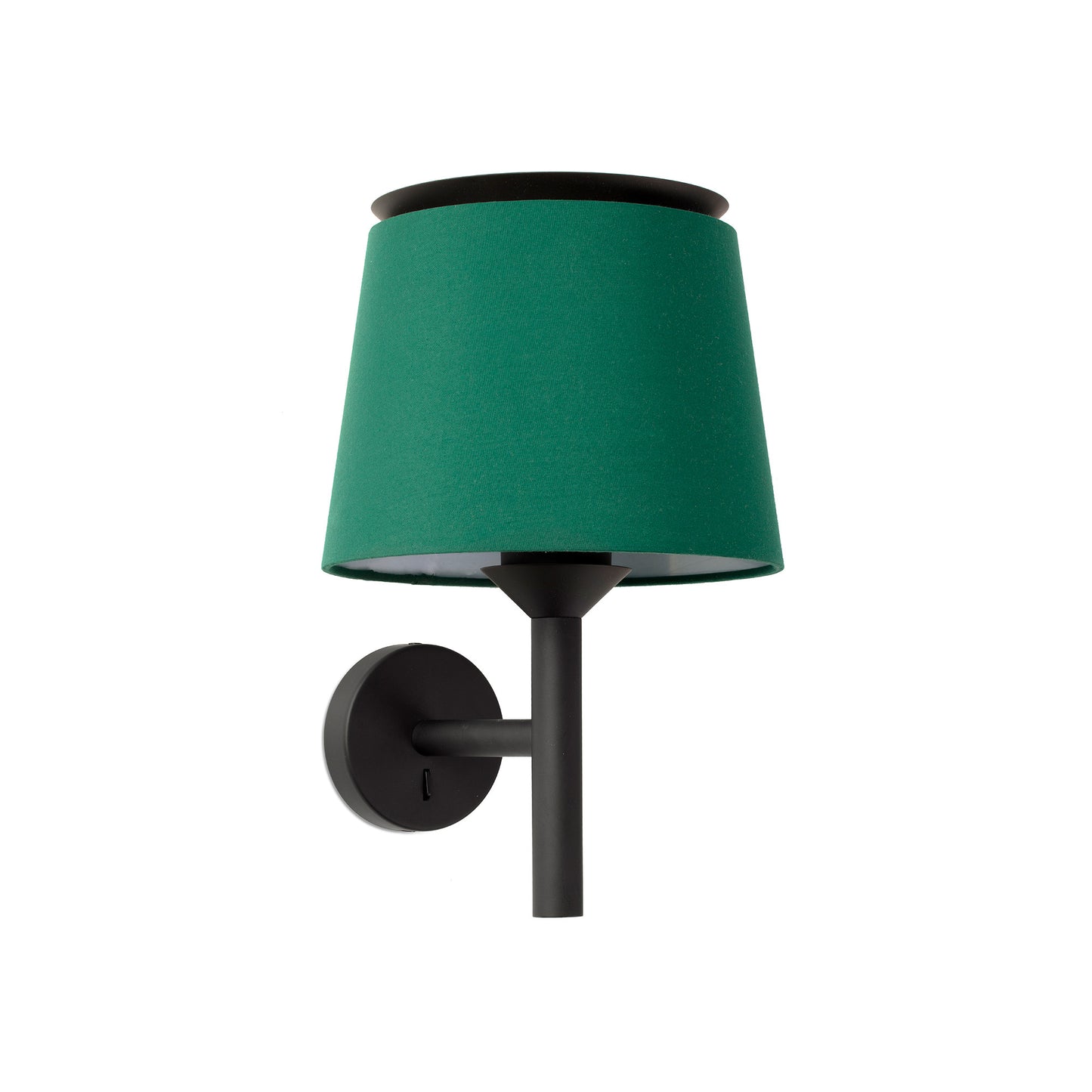 Applique murale SAVOY noire et verte pour tête de lit