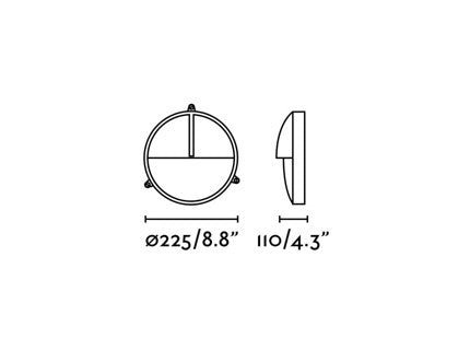 Applique extérieure TIMON laiton - Applique murale extérieure - Lumisign