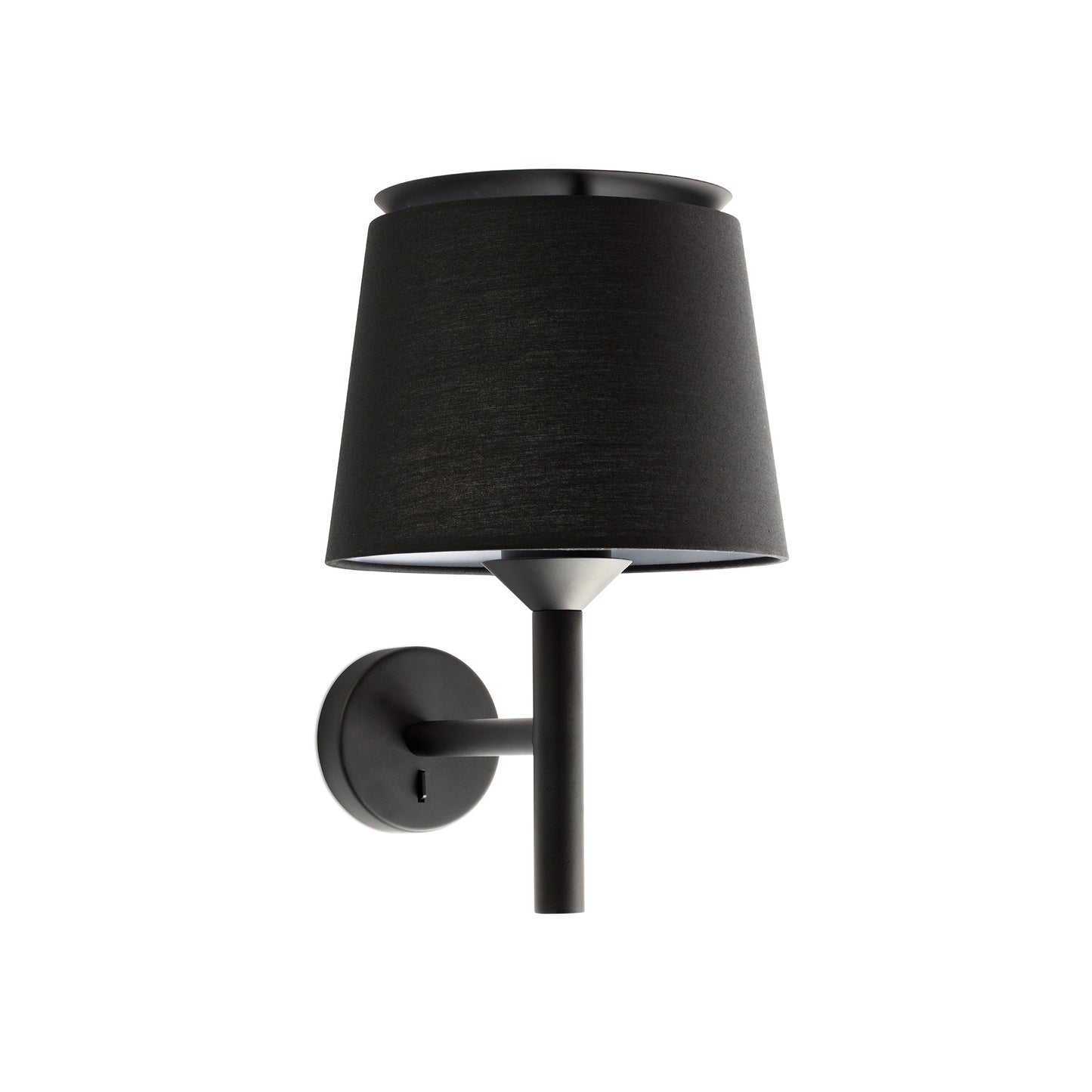 Applique murale tète de lit SAVOY noire