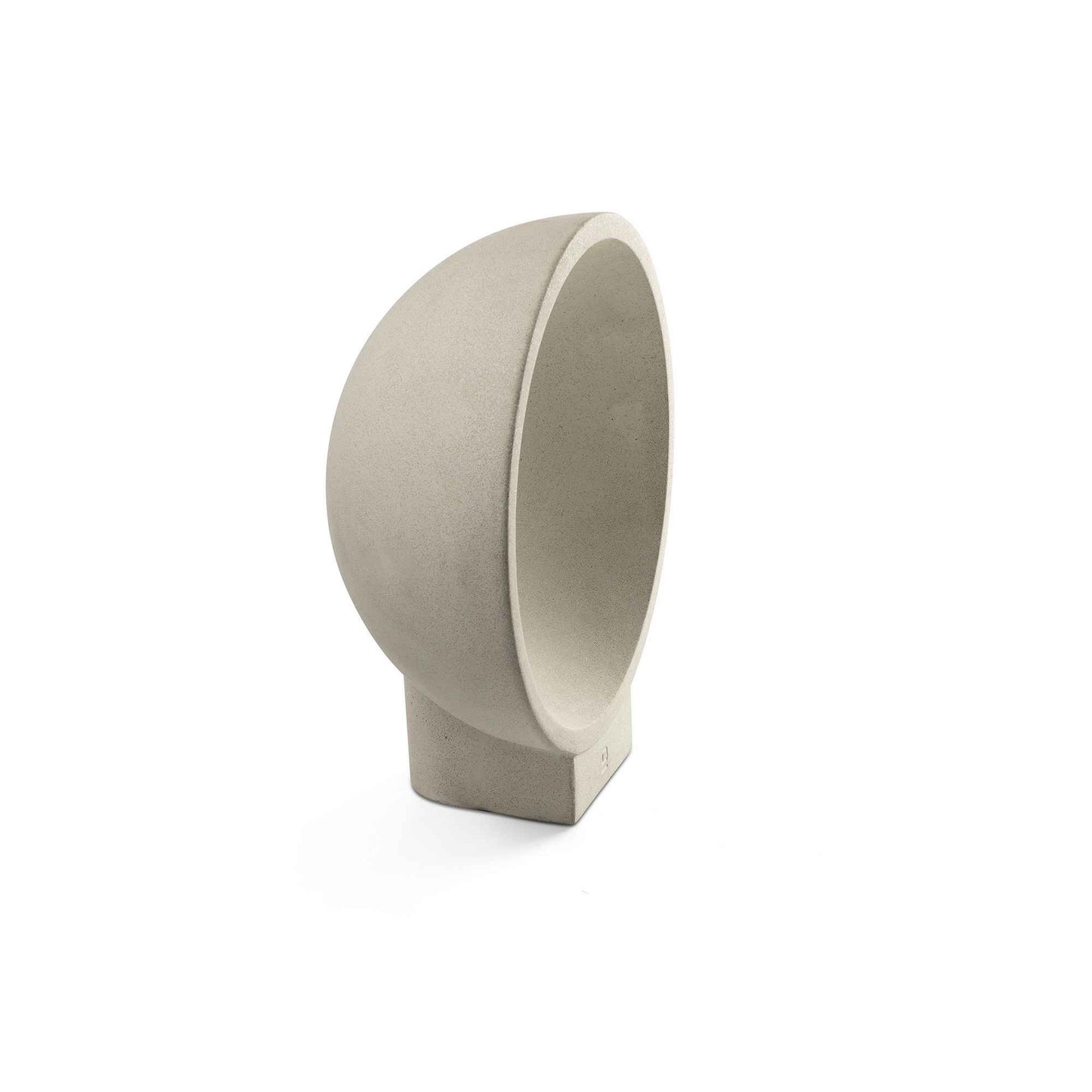 Borne extérieure GAIA LED en béton beige