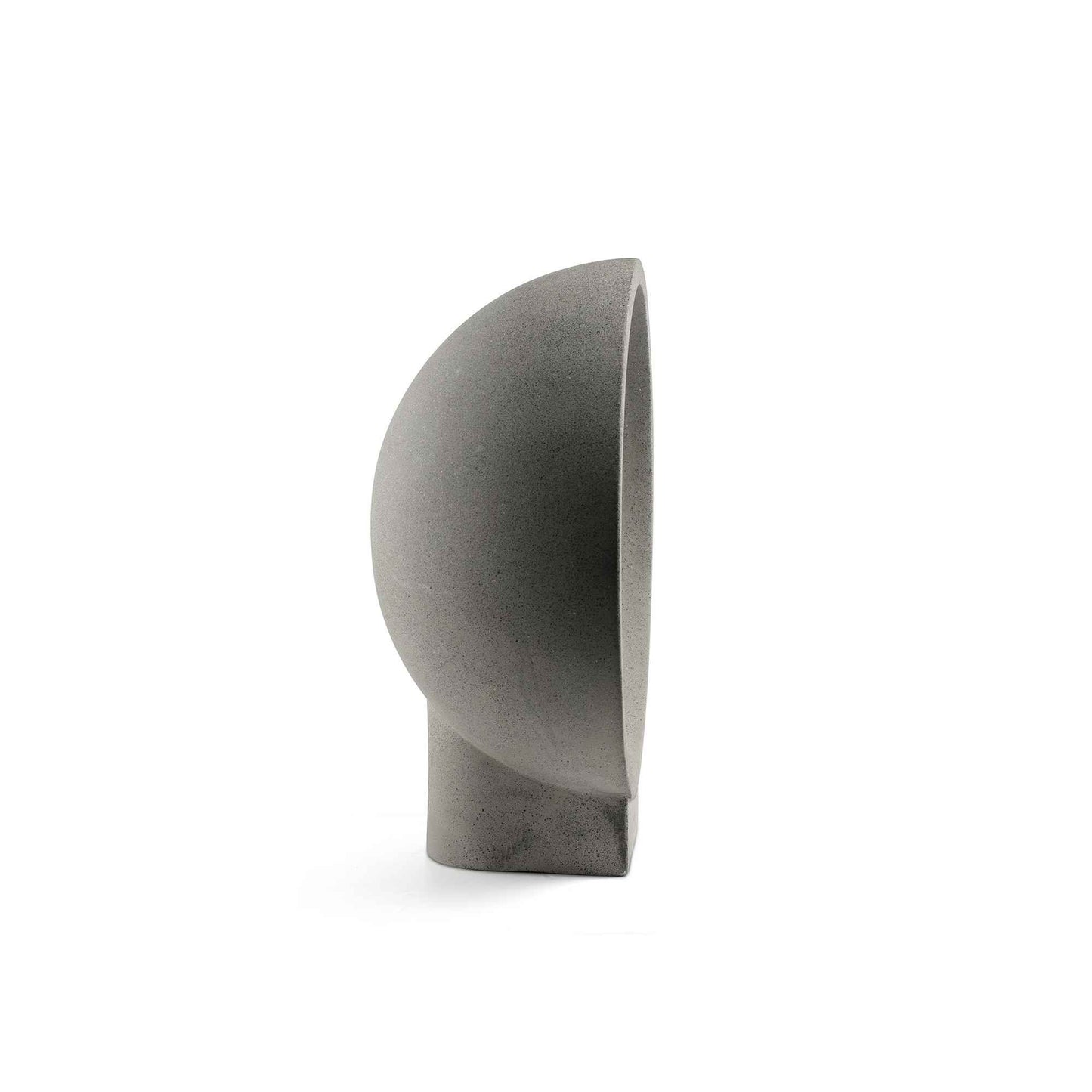 Borne extérieure GAIA LED en béton Gris
