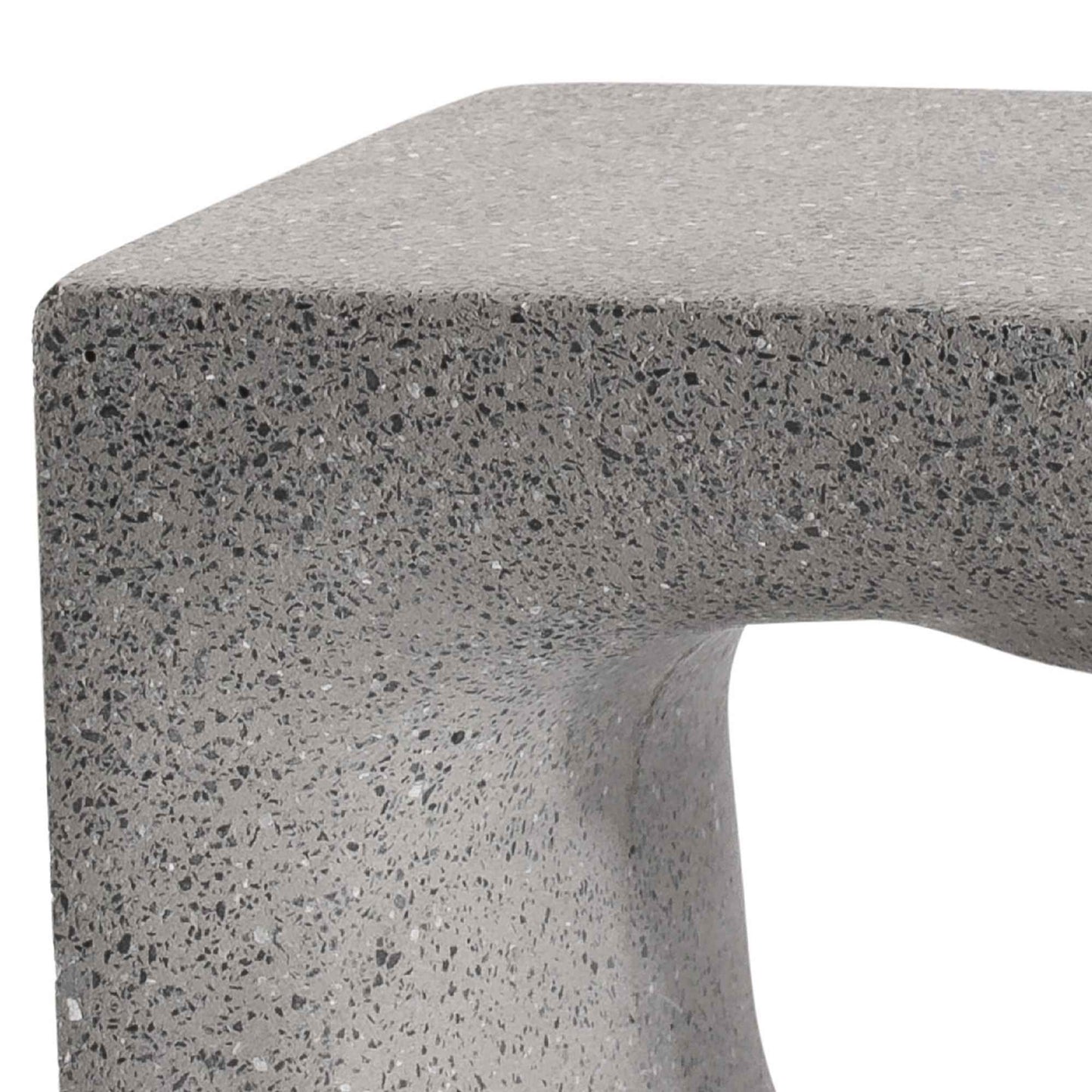 Borne extérieure LED en béton GLINT 700