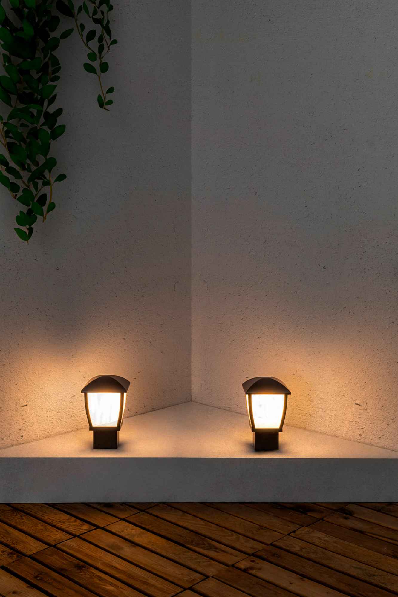 Borne extérieure MINI - WILMA haut 270 - Borne extérieure - Lumisign