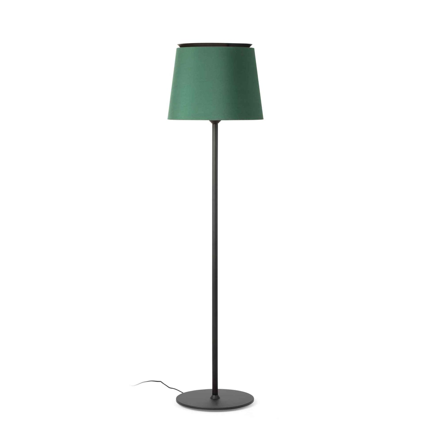 Lampadaire SAVOY noir et vert