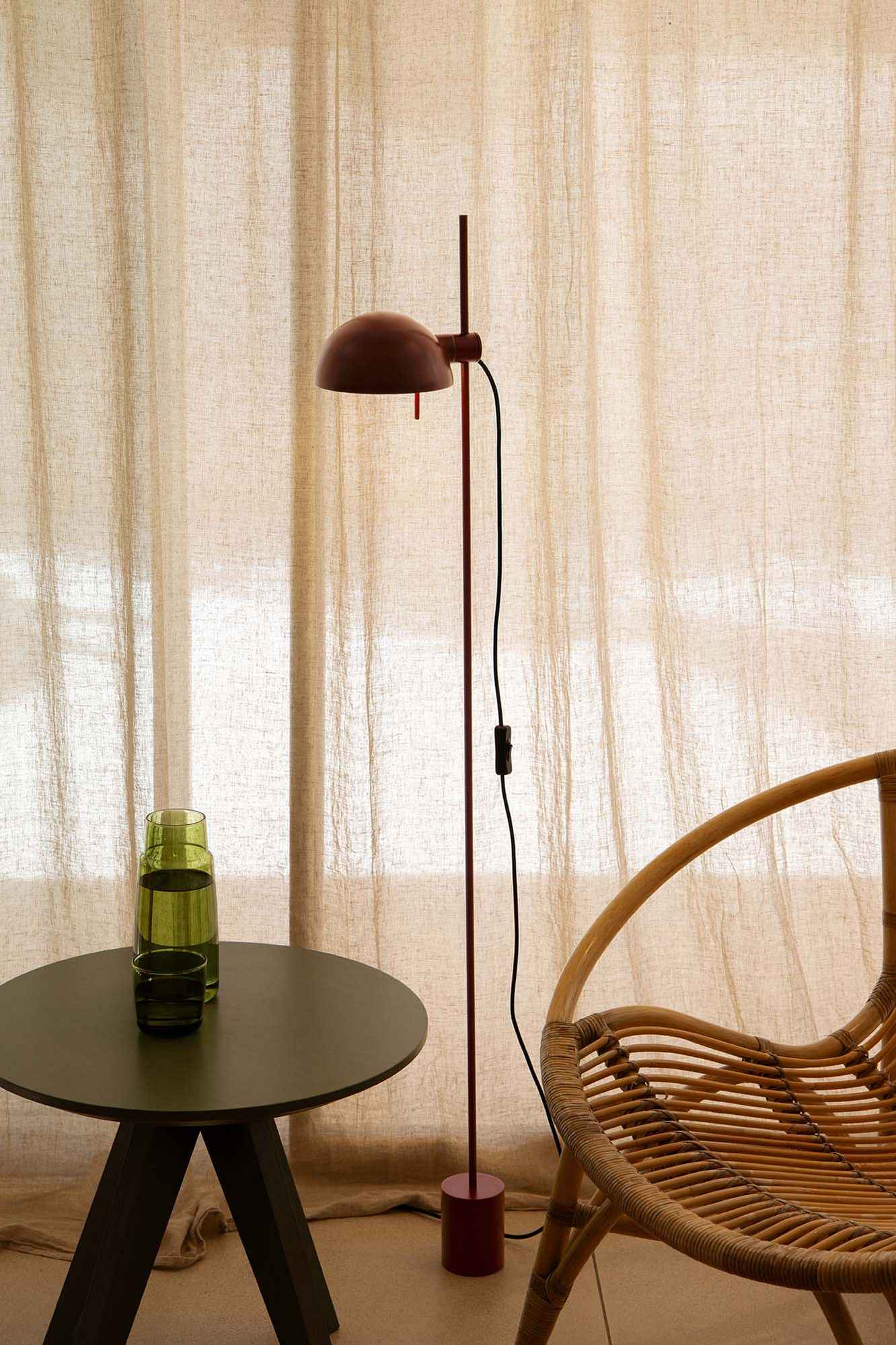 Lampadaire MATILDA Grenat