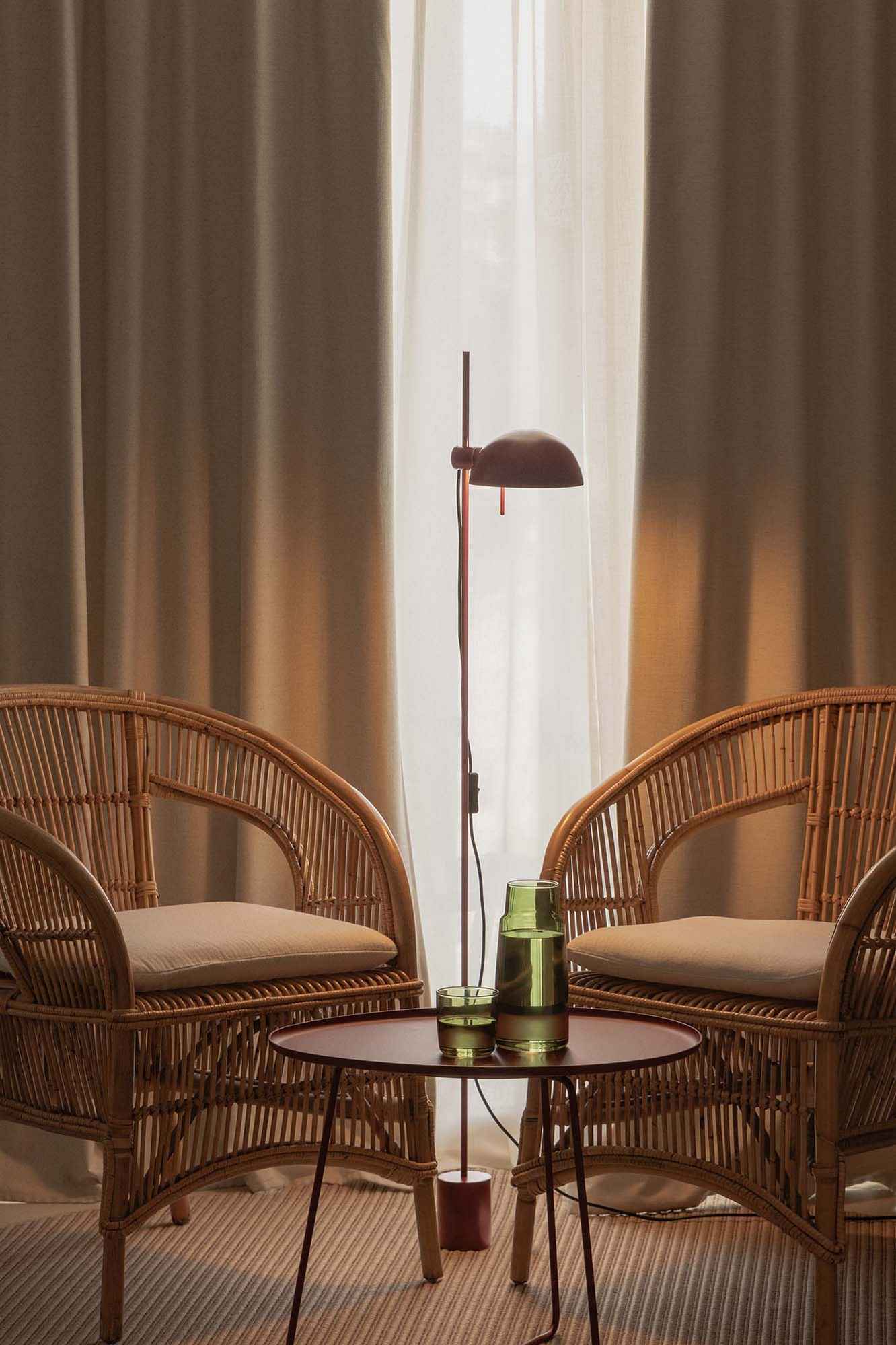 Lampadaire MATILDA Grenat