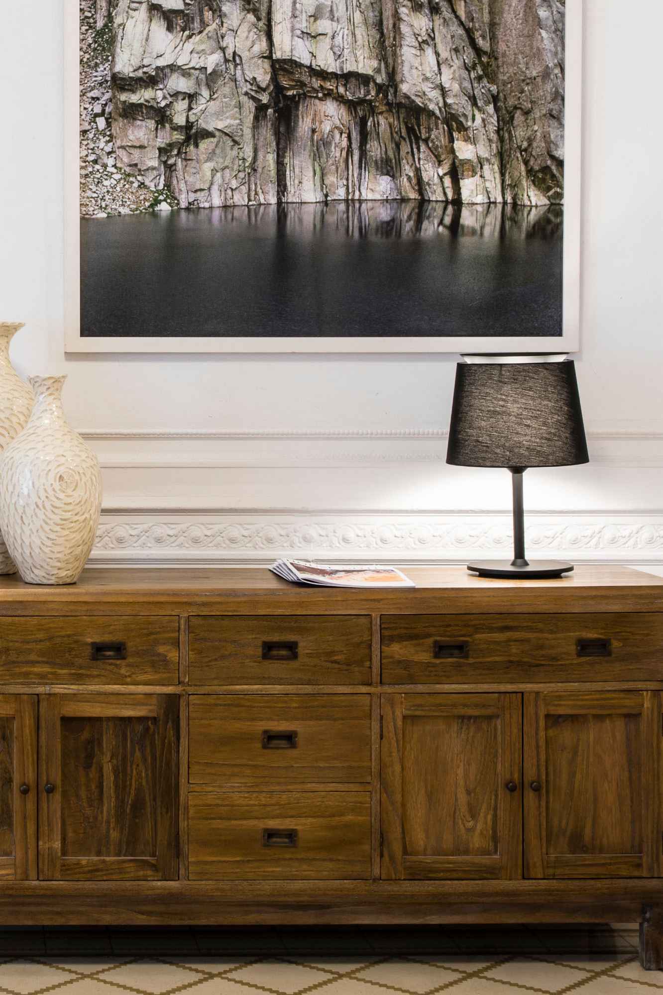 Lampe de table SAVOY noire