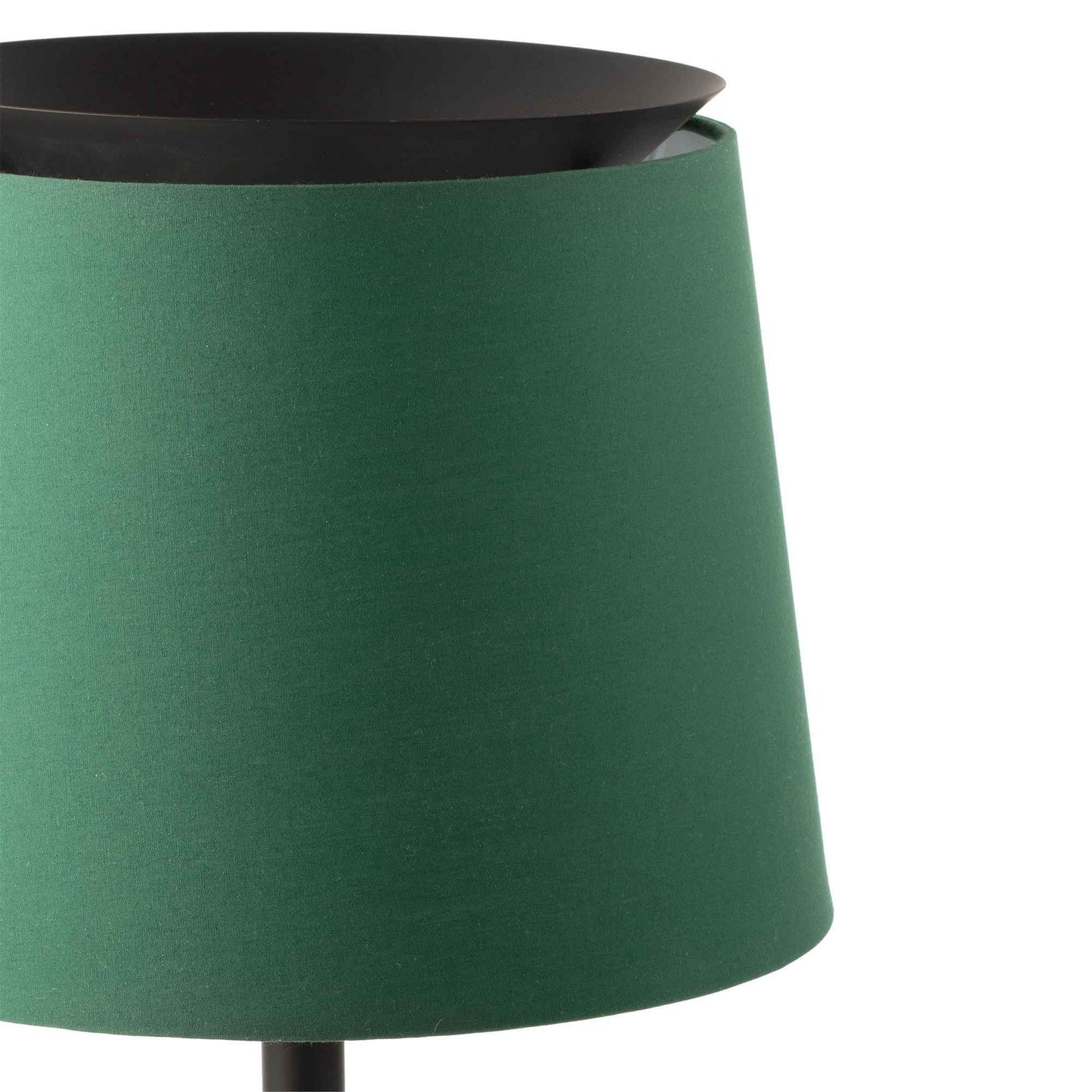 Lampe de table SAVOY noire et verte