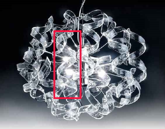 Verre transparent pour luminaire ASTRO - Lumisign