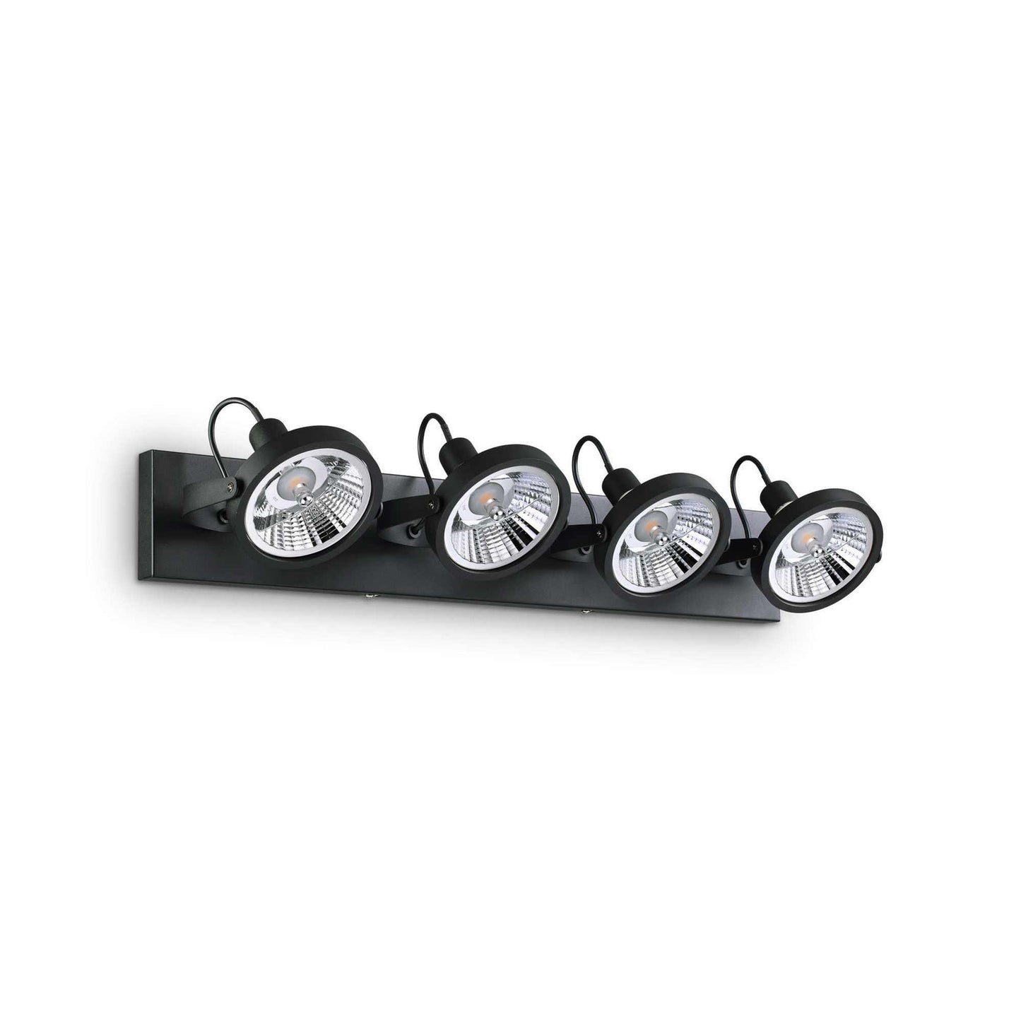 Spot à fixer GU10 ES111 GLIM - 4 noir 10W LED - Spot en saillie - Lumisign
