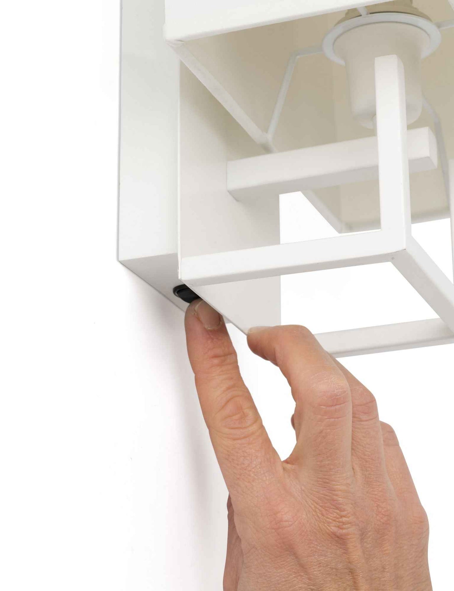 Applique de chevet VESPER blanche