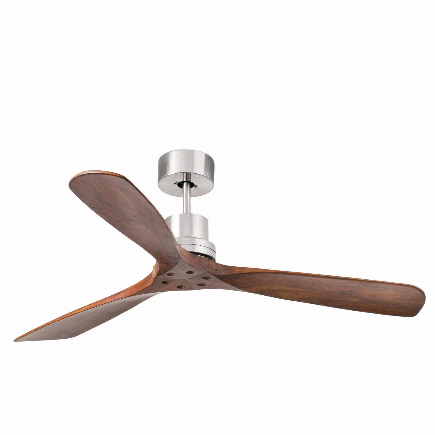 Ventilateur de plafond LANTAU noyer massif