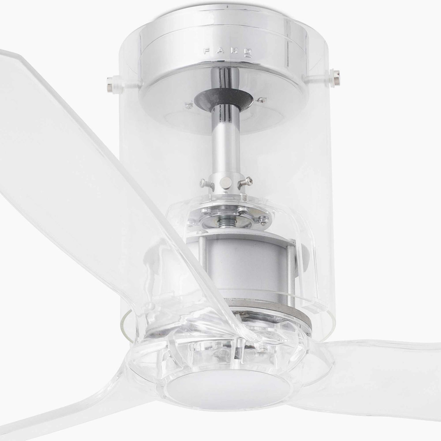 Ventilateur de plafond MINI-TUBE transparent