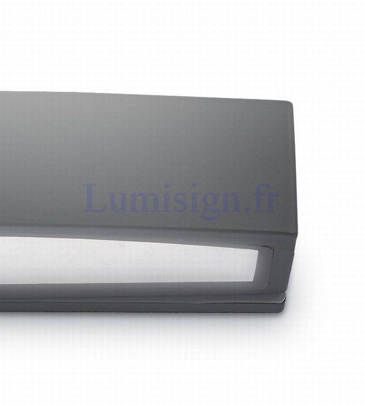 Détail Applique extérieure ANDROMEDA anthracite