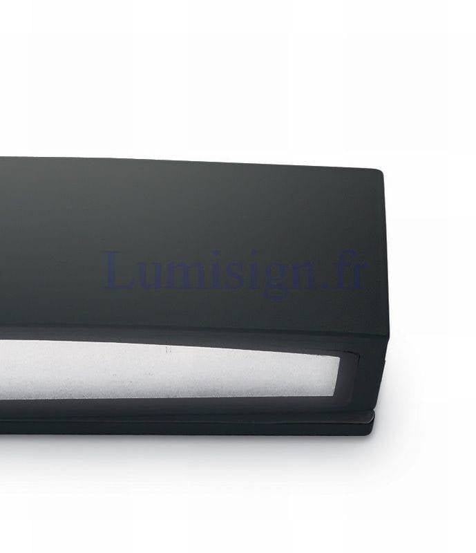 Détail Applique extérieure ANDROMEDA noire