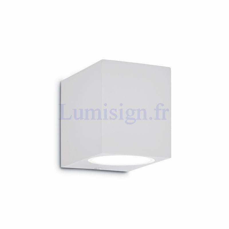 Applique murale extérieure Applique extérieure UP-1 blanche, anthracite ou noire Blanc Idéal-lux Lumisign