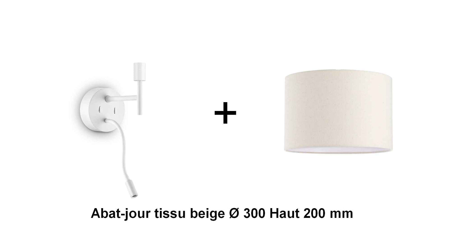 Applique liseuse blanche SET-UP à composer vous même