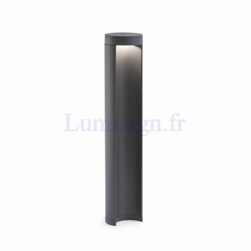 Vue d'ensemble Borne LED extérieure Chandra - Éclairage jardin design Faro