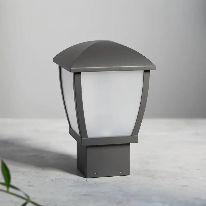 Vue d'ensemble Mini-Wilma borne gris foncé LED E27 - 270 mm