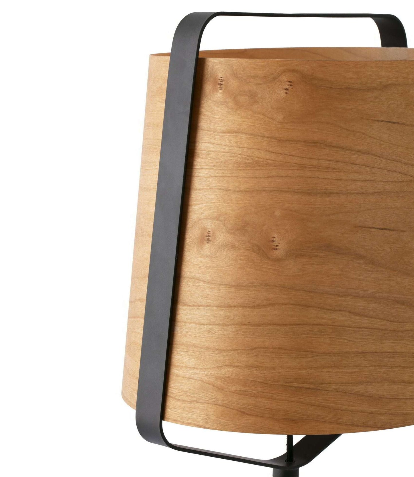 lampe a poser Lampe à poser STOOD acier noir et bois Faro Lumisign
