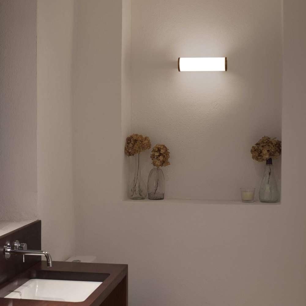 Applique salle de bain Réglette LED salle de bain DANUBIO 285 bronze Faro Lumisign