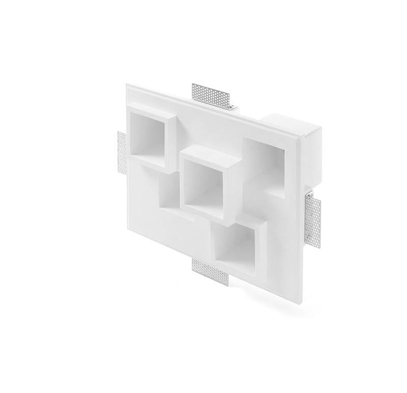 Spot encastrable Spot en plâtre semi-encastré HERAEA-5 Sforzin Lumisign