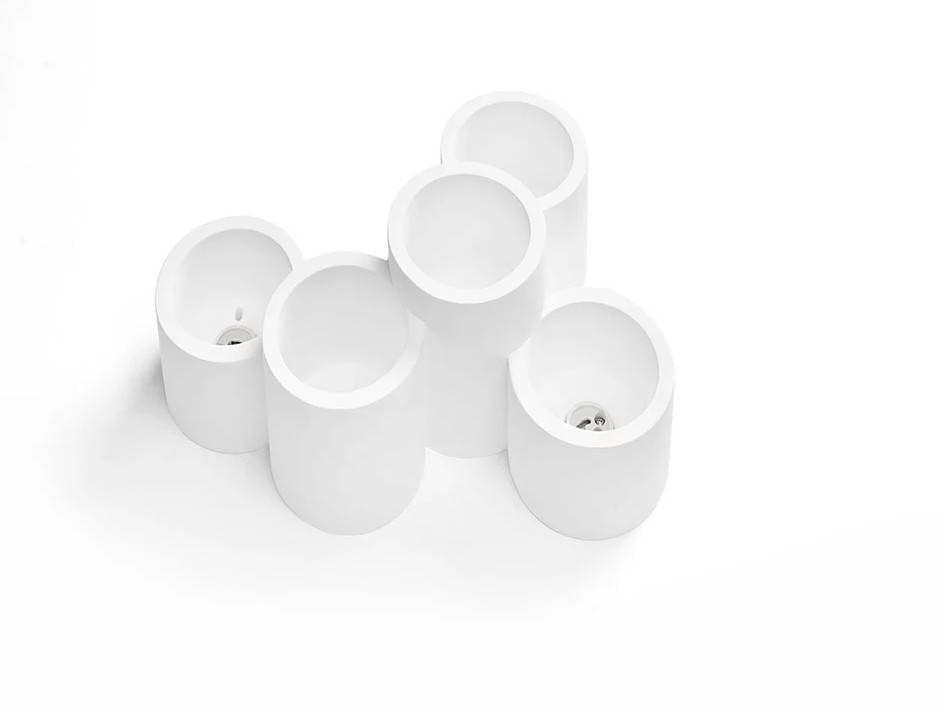Spot en saillie Spot en saillie ARTA-5 plâtre Sforzin Lumisign