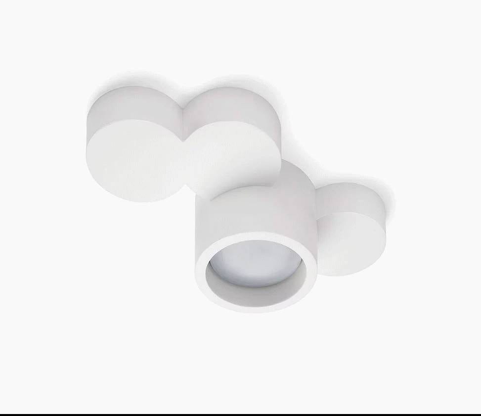 Spot en saillie Spot en saillie CHIO-1 plâtre Sforzin Lumisign
