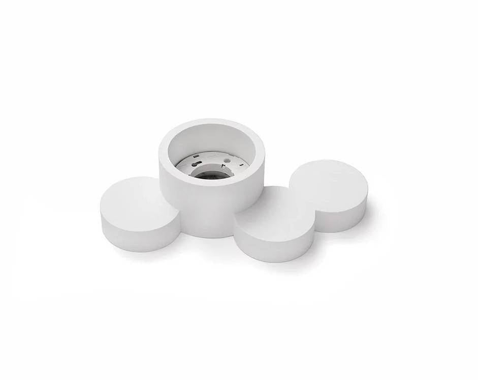 Spot en saillie Spot en saillie CHIO-1 plâtre Sforzin Lumisign