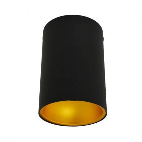 Spot en saillie Spot en saillie GU10 noir et or Miidex Lumisign