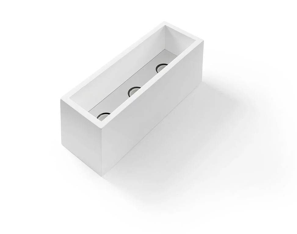 Spot en saillie Spot en saillie HERAEA-3 plâtre Sforzin Lumisign