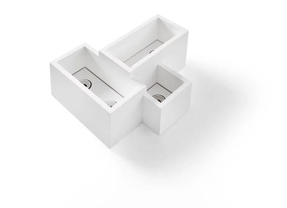 Spot en saillie Spot en saillie HERAEA-5 plâtre Sforzin Lumisign