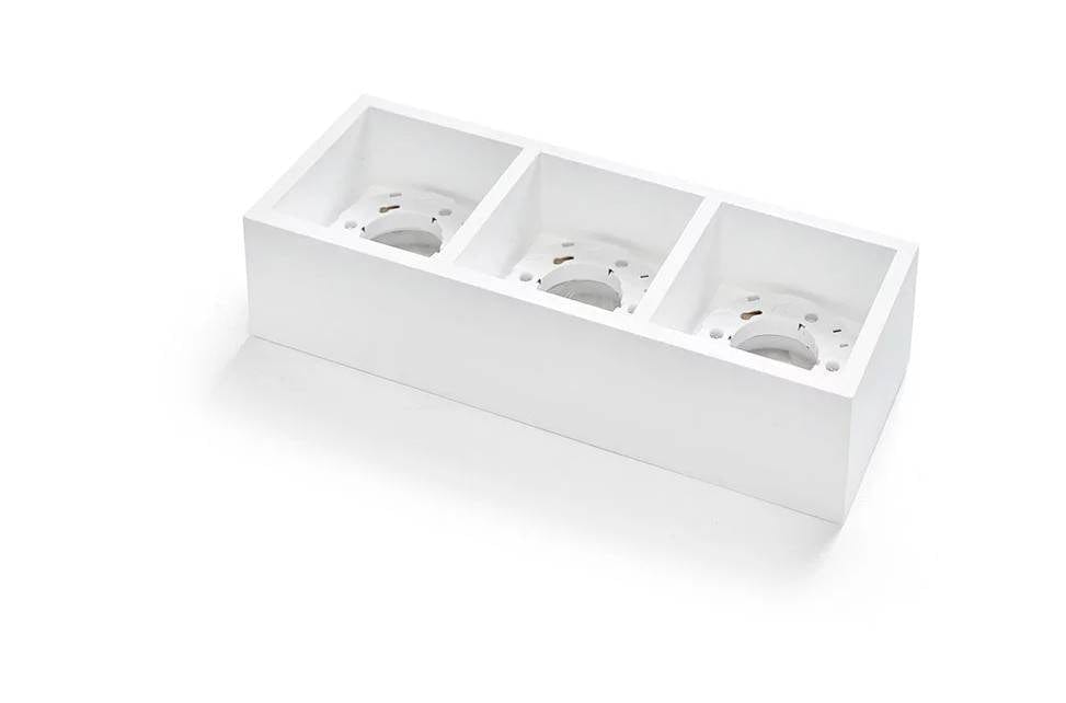 Spot en saillie Spot en saillie MYLASA-3 plâtre Sforzin Lumisign