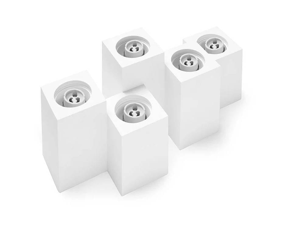 Spot en saillie Spot en saillie PELLA-5 plâtre Sforzin Lumisign