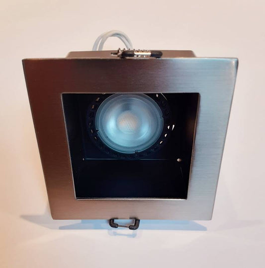 Spot encastrable Spot encastrable basse luminance FUNKY nickel-mat Idéal-lux Lumisign