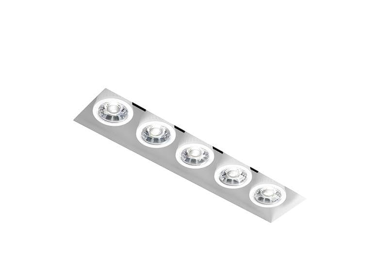Spot encastrable Spot encastrable en plâtre OLYMPIA-5 Sforzin Lumisign