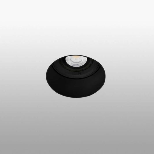 Spot encastrable Spot encastrable FRESH rond sans collerette noir Faro Lumisign