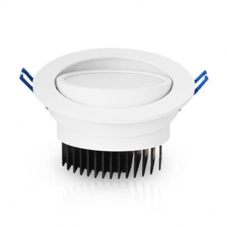 Spot encastrable Spot encastrable orientable LED COB 12W éclairage froid Miidex Lumisign