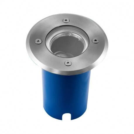 Spot sol Spot encastrable SOL Ø 120 mm - 12 volts ou 230 volts inox 316L Miidex Lumisign