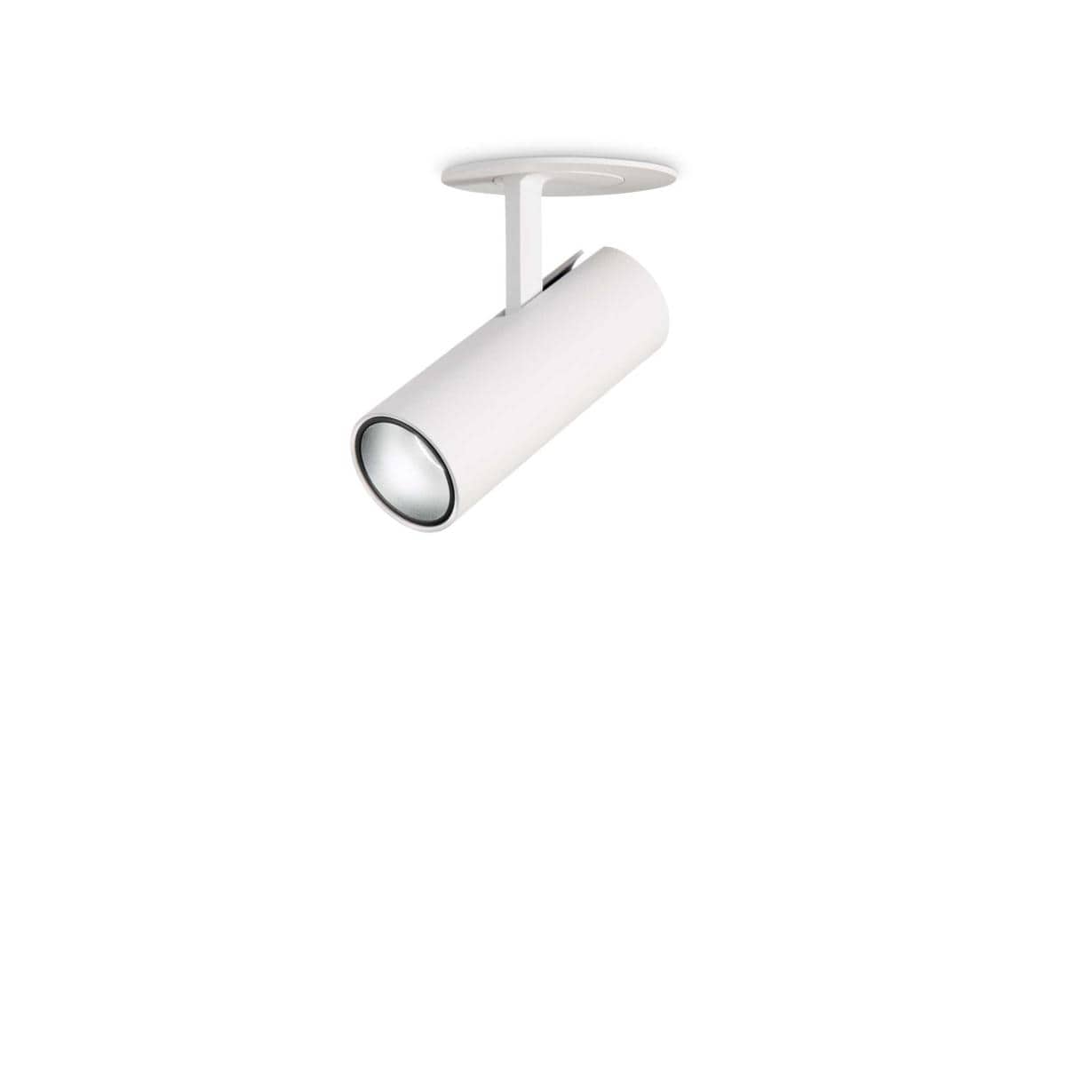 Spot en saillie Spot plafond semi-encastrable PLAY blanc Idéal-lux Lumisign
