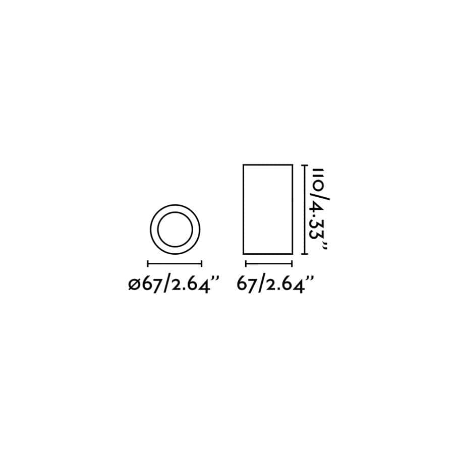 Spot en saillie Spot saillie en plâtre SVEN rond Faro Lumisign