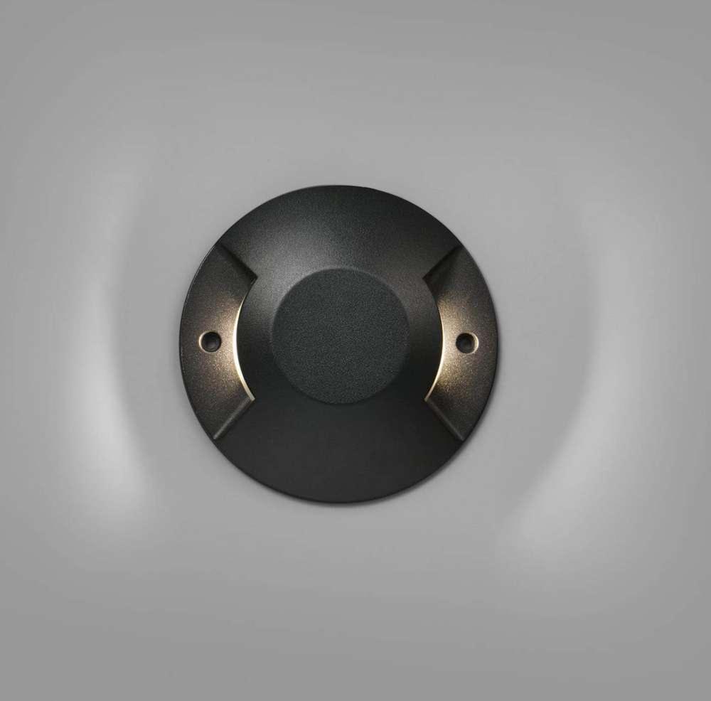 Spot sol Spot sol extérieur de surface Ø 200 mm LOTH-2L IP67 Faro Lumisign